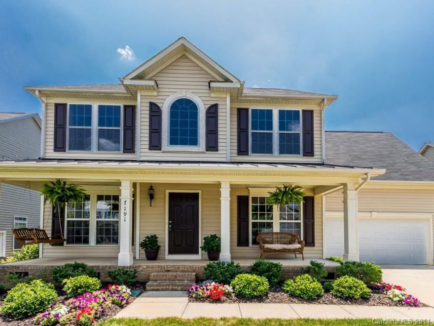 Gorgeous home in Wonderful location! Open Layout & flow throughout! Home features formal dining, office & living rm w/ hardwoods! 2 Story Foyer. Fireplace in Living Rm. Gourmet Kitchen w/ granite, stainless, tile backsplash & breakfast area. Spacious Sun Rm! Master Suite w/ Hardwoods, 2 WICs & elegant private bath w/ garden tub. Large 4th BDRM/Bonus! Great covered deck that is perfect for grilling out. Rocking chair front porch! Beautiful landscaped & fenced in yard. Window Treatments included!