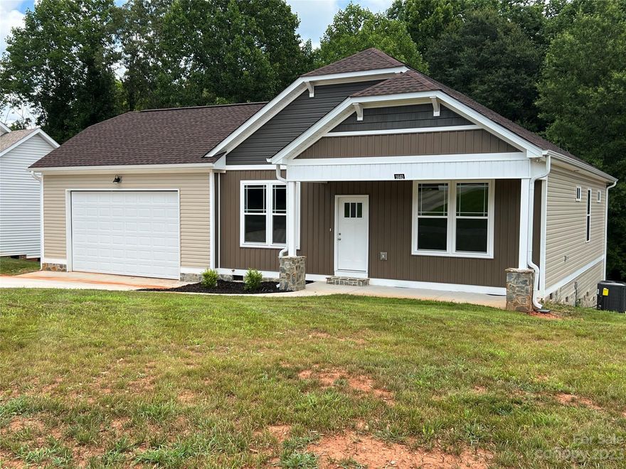 Want a home with the style you desire and the QUALITY you deserve? Here it is! This 3 bed, 2 bath, 1660 sqft stick built ranch home is almost ready, in one of the Newton areas best kept neighborhoods. This custom home boasts a large cathedral living room, beautiful kitchen with granite, white shaker cabinetry, and stainless-steel appliances. The kitchen flows directly into the dining area, just steps from the laundry room with access to the oversized deck. Large master suite has trey ceilings and 6 ft windows that allow for plenty of natural light. Master bath has dual vanities, step-in shower, and a huge master closet with custom wood shelving. The 2nd & 3rd bedrooms are both large in size, with custom wood shelving closets. Laminate wood flooring throughout the home & LVP in all wet rooms. The home’s exterior features vinyl siding and stone finishes. Extra wide driveway, 23' x 24' garage with 2 step entry to the home. No HOA.