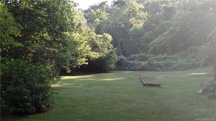 Great lot inside Asheville city limits. Approved for two-unit duplex. Lovely, level green area backs up to wooded area with beautiful trees. Zoned R-7.