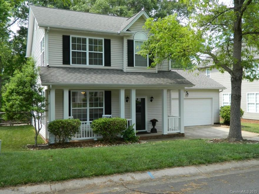 Cute as a button and very well cared for. Nearly new roof with 35 year architectural shingles, HVAC is 2 yrs old and updated throughout. Large kitchen. Brushed nickel finishes, ceiling fans and beautiful neutral palette. You will love the fenced yard, patio and fire pit.  Walking distance to park and neighborhood has walking paths. Convenient to historic downtown Belmont and you can walk to Catawba Street shopping and restaurants.  Pride of ownership is obvious and it is move in ready. Spotless!