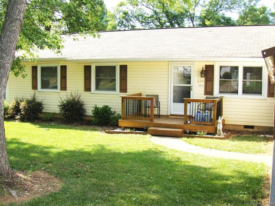 Perfectly kept ranch home with 3 bedrooms and 1.5 baths. Original owners have meticulously maintained this lovely home for over 30 years. Wood-burning fireplace in living room. Living room is open to the kitchen and dining area. Kitchen has a gas stove, white ceramic sink and lots of storage. Large deck for entertaining and relaxing. Laminate floors abound throughout the home with ceramic tile in the bath. HVAC system only 5 years old. New roof installed in 2012. 2-car carport.