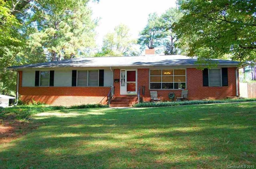Classic character & charm abounding in this all-brick home with basement. Home includes refinished hardwood floors that flow throughout the spacious, open floor plan.  In the kitchen, all appliances to remain including a gas range. Lovely-sized bedrooms with ample closet space, updated bathrooms, and tons of natural light inside. Fenced backyard with storage building and garage for easy lawn equipment storage. Seller to assist w/closing costs and offer home warranty with use of preferred lender.