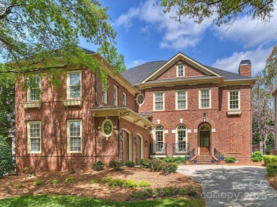 Welcome to this immaculate, full-brick home in the gated Heydon Hall community. Enter the foyer & note chic, wallpapered sitting room/formal dining room. Main level includes a chef’s kitchen w/ Subzero, double ovens, walk-in pantry w/ custom built-ins, quartz countertop, subway tile backsplash. Kitchen opens to large living room w/ built-in cabinetry, gas fp, & built-in speakers - perfect home for entertaining! Serene, first-floor primary suite includes tray ceiling, soundproof window, custom window treatments, luxurious bathroom w/ tub, dual vanities, large shower w/ custom tile/stonework, privacy tinted windows & WIC w/ custom buit-ins. Upstairs secondary bedrooms are large enough for their own play/living space include walk-in closets and a jack&jill bathroom. Upstairs hallway features built-in study nook. Secondary bedroom with en-suite bathroom. 6th bedroom being utilized as bonus room. Backyard includes turf lawn, brick patio, gas fp & built-in grilling station. New roof '20.