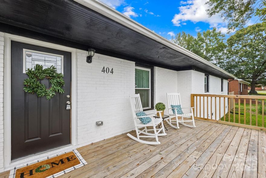 Welcome home to this beautifully updated 3-bedroom, 2-bath all-brick ranch perfectly situated on a spacious corner lot in sought after Clover! Step inside to a bright, open layout featuring newer LVP flooring, granite countertops, modern cabinetry, & recessed lighting throughout. The kitchen shines with stainless steel appliances and an easy flow to the living area perfect for gatherings or quiet nights in.

Major updates include new windows, roof, gutters, water heater, & privacy fencing, plus bathrooms with updated cabinetry & hardware. Outside, enjoy a large front deck for morning coffee or unwind in the fenced backyard ideal for pets, play, or entertaining.

Located just minutes from downtown Clover’s shopping, dining, & schools, you’ll love the small-town charm, convenient access, & freedom of no HOA fees along with a seller-paid $800 home warranty for added peace of mind.

At this price and condition, this move-in ready home makes it easy to picture yourself settling in before the end of the year.