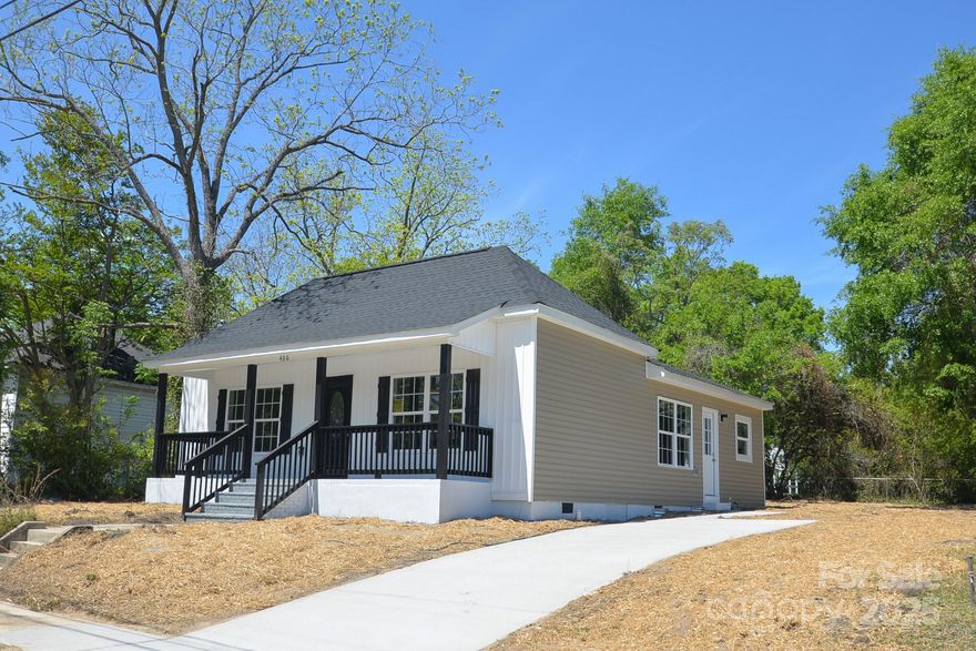 Fully Renovated Home in Kershaw! 3 beds 2 Baths. Nice Front Porch! New Siding. New Roof. New Heating and Air. New Windows. New Neutral Paint. New Light Fixtures. New White Kitchen Counters with Granite Counters, tile backsplash, and stainless steel appliances! Beautiful Bathrooms with tile surround. New Water Heater! This home is move in ready!