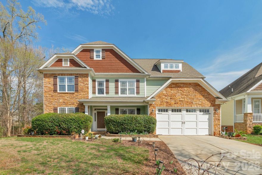 Welcome Home to this 5 Bed/3.5 Bath Home in the highly desirable neighborhood of Bonterra! This Home has tons of space and comes with a Full Bed and Bath on the main level. As you enter, you will find a Formal Dining Room and the perfect Office Space over looking the Front Yard. The Kitchen comes with Granite Counter tops, Large Kitchen Island and Double Ovens! Don't miss the Freshly Painted Sunroom thats perfect for entertaining or just relaxing in the natural Sunlight! The Primary Bedroom and Bath has also been freshly painted along with 2 of the Secondary Bedrooms. A Huge Bonus room is perfect for the Man Cave, Home Schooling or whatever your heart desires. The neighborhood amenities include a Clubhouse, Outdoor Pool, Gym, Tennis and Pickle Ball courts, Basketball courts and multiple playground areas. Come enjoy the privacy and peace and quiet that this cul-de-sac has to offer!