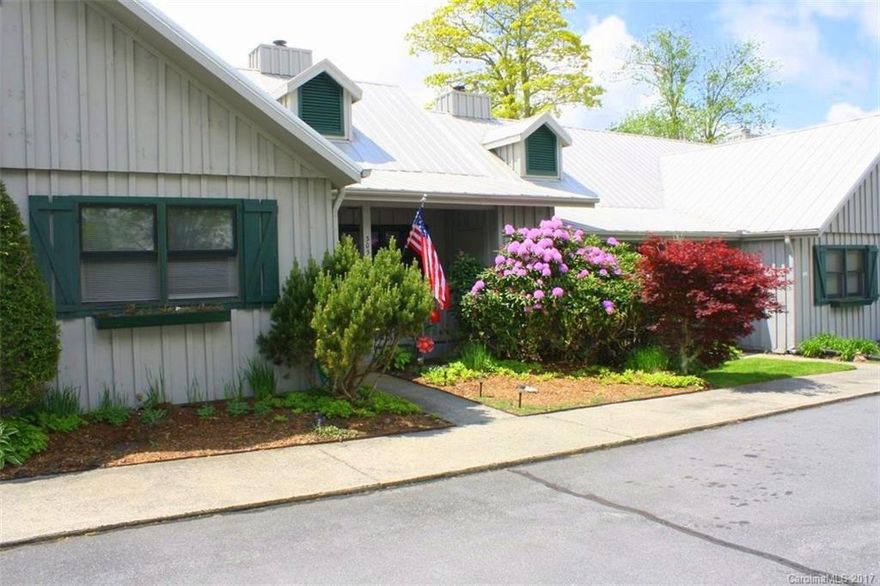 Best Price at Eagles Nest, Single Level Town Home, 2 BR & 2 BA, 4,500 FT elev, with Golf Course & Long Range Views from an Expanded Private Deck, Upgraded w/ Oak Fl, Kitch Isle, Central Propane Heat, & Gas Log Fireplace in Great Rm, Open Beam Ceilings, & Built In Book Cases, New Interior Paint & GE Stove & Microwave, New landscaping, front and back, New bedside lighting & direct mounted flat screen TV, Bright & Airy Sky Lights, Most Furnishings Convey.