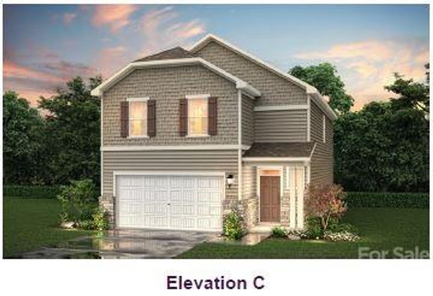 Welcome to Freedom Greene! A center city neighborhood with all the perks of Uptown living. The Mitchell model features a modern open floor plan with 3 bedrooms, 2.5 bathrooms, an oversized kitchen island, and a 2-car garage. This home boasts an open great room with linear fireplace, 9-foot ceiling, luxury vinyl flooring, eat-in kitchen, and dining area on the main level. Upstairs offers a generous size primary bedroom with a huge walk-in closet. 2 ample size secondary bedrooms, a designated laundry room and the flex space can be used as an office or media room. Having easy access to I-85, I-77, and I-485 as well as only 10 minutes from Uptown Charlotte makes travel a breeze.