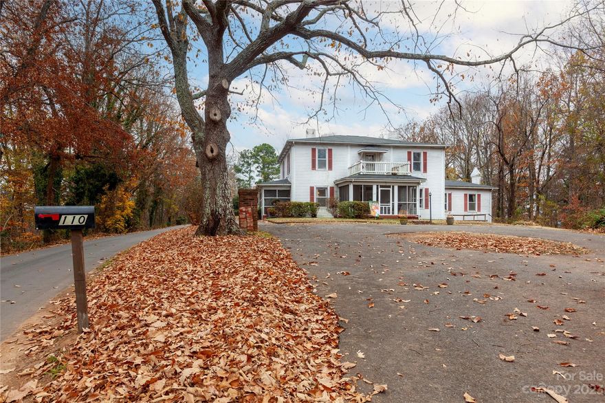 Welcome to your new home, rich in history and character, atop the highest point in quaint and charming Bessemer City!  This incredible home is filled with beautiful, original detail along with many modern conveniences.  From the huge rooms, sweeping staircase, secret area behind the bookcase, hardwood floors and original lighting fixtures, to the mountain views from your second-story terrace and 2 screened porches, this home has something to offer everyone.  Sale includes 6 lots with 2 acres in total.  This is a perfect property for your large or growing family and even has a perfect layout for the most beautiful bed and breakfast. Don't forget to check out the adorable downtown area and Holiday lights off 12th street while you're here!