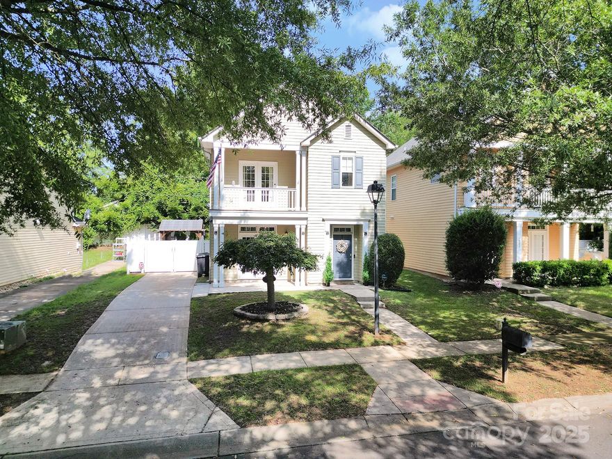 A Must-See in the Heart of Charlotte!
Welcome to 1917 Stroud Park Court, ideally situated just minutes from Camp North End, Uptown, and the AvidXchange Music Factory. This beautifully maintained home offers three bedrooms upstairs, including a spacious primary suite with a walk-in closet, garden tub, and the convenience of an upstairs laundry room.

The open-concept main level features a modern kitchen with stylish finishes—perfect for both entertaining and everyday living. Step outside to your private, fenced backyard complete with a gazebo and built-in speakers, ideal for relaxing or hosting gatherings. With quick access to I-77, I-85, and I-277, this home perfectly combines comfort, style, and convenience in one of Charlotte’s most desirable locations.