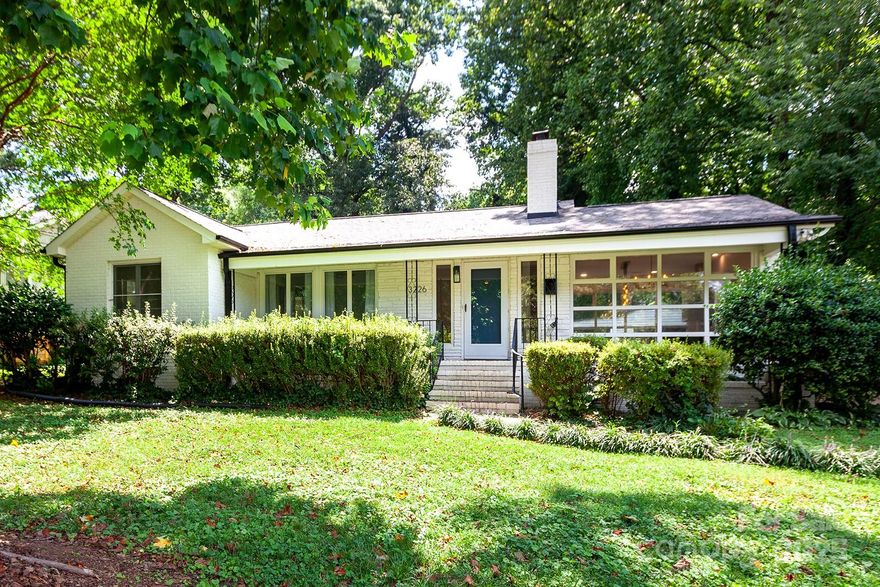 Beautifully Renovated 3 Bedroom 2 bathroom Home in 28205! This stunning home has undergone a nearly full gut renovation, including the addition of approximately 400 sq ft of new living space. The thoughtful redesign includes a brand new primary suite with walk-in shower, a newly added third bedroom, an additional full bathroom, and a spacious living room addition all crafted to maximize comfort and functionality. The fully updated kitchen features stainless steel appliances, an expansive island, and a cozy breakfast nook, perfect for casual dining or entertaining. The home has been completely rewired to meet current electrical code and showcases beautiful hardwood floors throughout, generous storage, and a bright, open floor plan. Step outside to enjoy the private backyard, complete with a storage unit, offering the ideal blend of indoor-outdoor living. Located just minutes from Oakhurst, Plaza Midwood, Cotswold, and more this home offers style, substance, and unbeatable convenience.