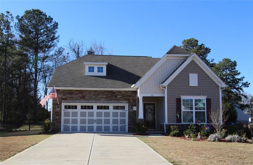 MUST see home in desirable Pecan Hills! MASTER DOWN, amazing kitchen with Granite and SS appliances, tile baths, pre-finished HW floors, open floor plan, plenty of storage, fenced in yard, huge shed with electricity, extra large stamped patio. Workbench conveys. Mooresville schools! Close to SR21, 115  and convenient to I-77.  Low HOA fees! House was appraised and professionally measured last June. Curtain rods on kitchen sliders and in Dining room do not convey. Great house on a great lot!!