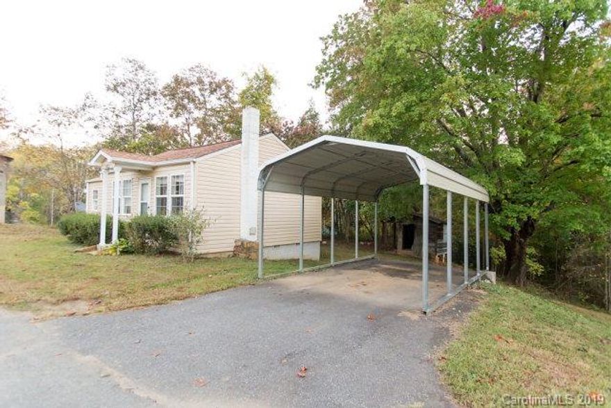 Picture Perfect Small Home —- This home has many updates including vinyl siding, heat pump, thermopane windows, etc.  It is 1 bedroom 1 bathroom, living room with closet, and a fully equipped kitchen.  Carport included.  Priced affordable at $45,500.