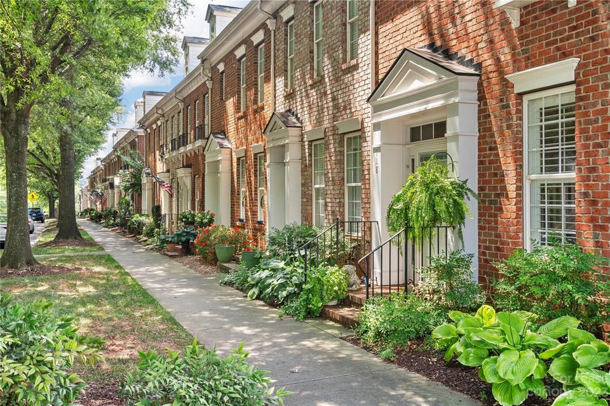 Welcome to Morrison Plantation! Location does not get any better than this! Just a short walk to recreation center, restaurants, stores, trendy boutiques, hair and nail salons and even breweries! 2-story townhome. Desirable end unit! 2 car garage! Low maintenance, fenced backyard! Large eat-in kitchen with 5 burner gas stove. Stainless steel appliances. Samsung washer/dryer included. 3 Bedrooms and 2.5 baths. All bedrooms upstairs. This townhome has everything you need within reach! Desirable schools! Location, location, location!!! Shorter lease term negotiable. Pets conditional. Ready for quick move in!