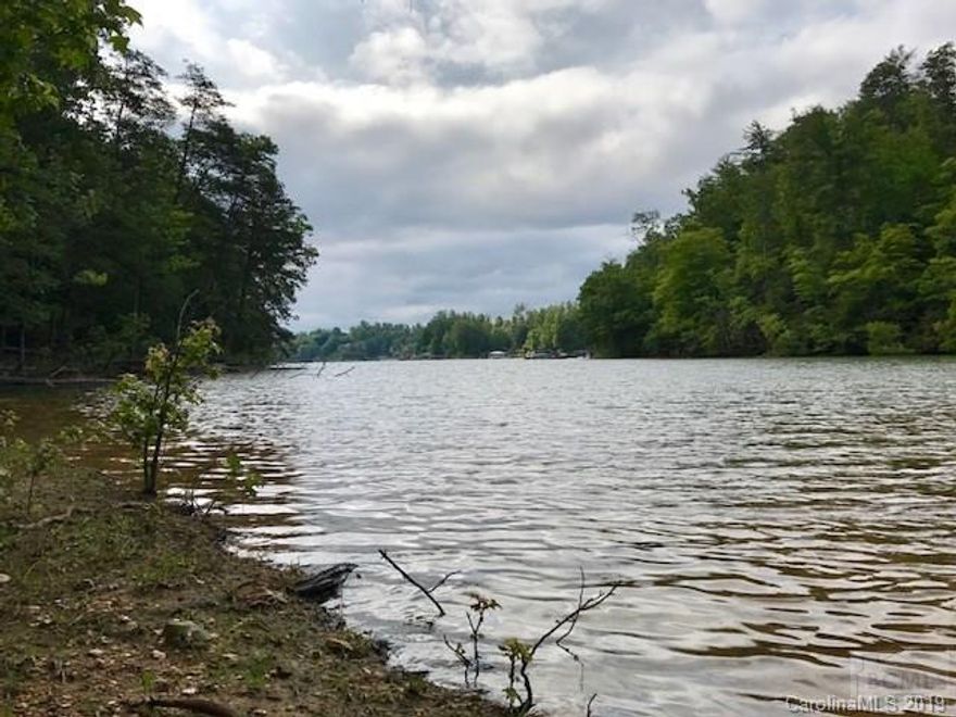 Flat. Waterfront.  Private.  Allows for multiple dwellings.  Located in the renowned Old Wildlife Club Community on Lake James with a membership to Camp Lake James included.  All at the right price.