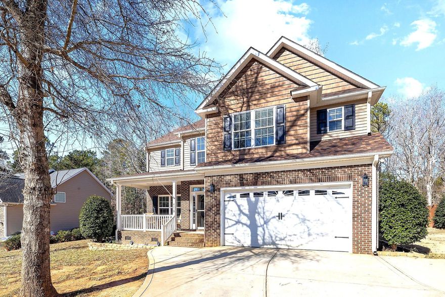 Nestled in a peaceful neighborhood just minutes from Route 521, this stunning two-story home offers four bedrooms, 2.5 baths, and a spacious two-car garage. The open-concept floor plan features granite countertops, a modern drop zone on the main floor, and plenty of space for entertaining—a New Roof and Tankless Water Heater.

The luxurious primary suite boasts a beautiful en suite bath with a separate tub and shower and a large walk-in closet. Step onto the rear deck and enjoy views of the serene, tree-lined yard—perfect for relaxation or gatherings. A rare gem combining comfort and convenience!