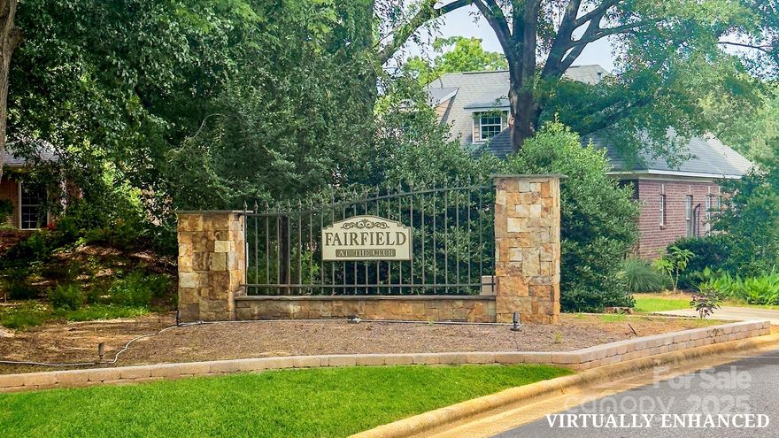 The lot does not presently have a driveway or any formal access route. Any proposed driveway must first be reviewed and approved by the City of Gastonia, the HOA, and Colonial Pipeline. The property is also encumbered by Colonial Pipeline, drainage, and sewer easements.

HOA Home Construction Requirements:
- Minimum total area: 3,000 sq. ft.
- Heated living space: at least 2,500 sq. ft.
- All home plans must be submitted to and approved by the Fairfield at the Club Architectural Review Board to ensure compliance with neighborhood standards.