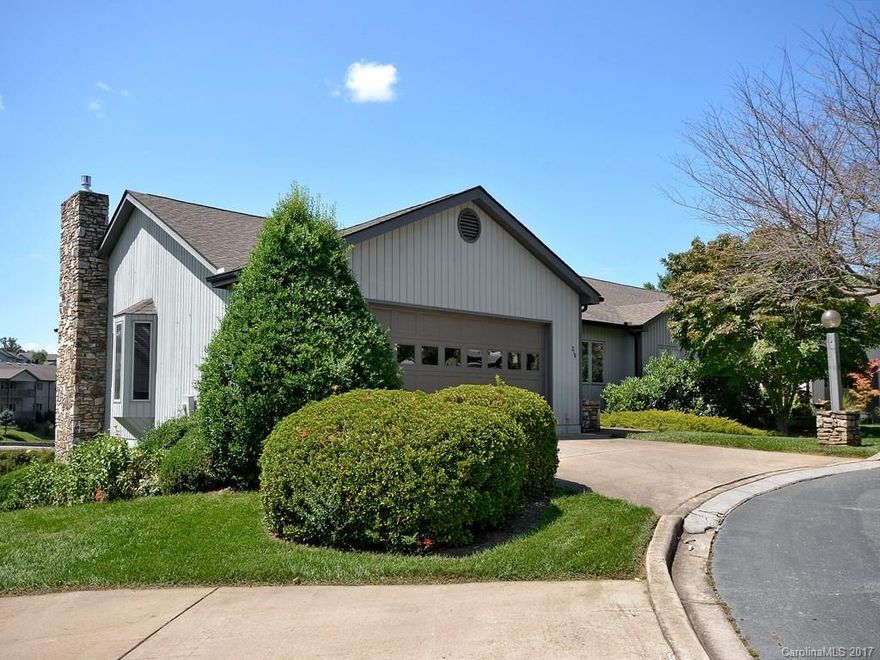 Enjoy the community pond, walking distance to Weaverville and Lake Louise. Bright and open with lots of windows to enjoy the pond and mountain views. Living/Dining Combo, eat in kitchen with lots of cabinets and counter space. Lower level offers family room with fireplace, large bedroom, bath and office. Pets are allowed.