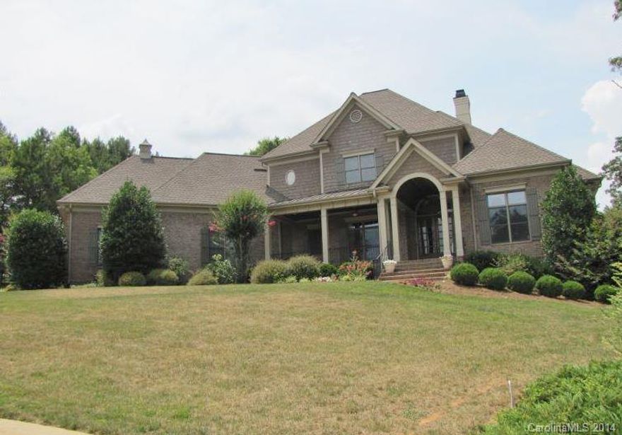 Outstanding custom-built home on golf course w/professional landscaping, pool, hot tub, patio w/fire pit, screened porch, plantation shutters, hardwoods and tile. First-floor master, great room, dining room, wet bar, sitting room, study, laundry room, media room, gym (equipment stays!). Kitchen w/SS appliances, double oven, granite counters. Basement w/billiards room (pool table stays!), den, rec room, guest bedroom and full bath. 3-car garage. Club membership available - ask agent for details.