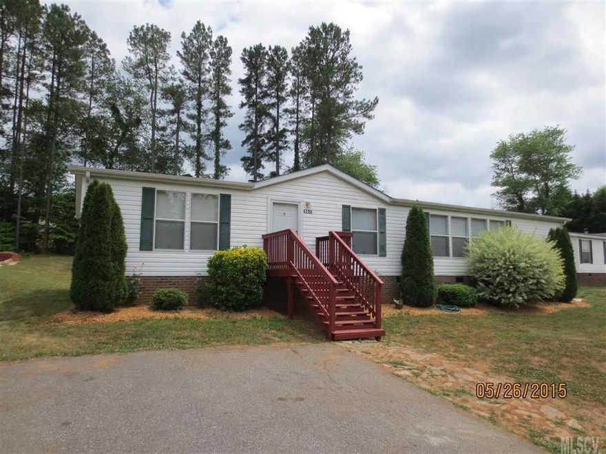 This low maintenance 3 bedroom home has a Claremont/Hwy 16 North area location, has a .42 acre lot and has been reduced to $69,900! This home is an opportunity for someone needing affordable living in the area.  And note...... THIS HOME IS MOVE-IN READY!  Located north of the Wal-Mart and off Hwy 16 North and with super easy I-40 access, this manufactured home features 1620 s/f with 3 bedrooms, 2 full baths, kitchen with dining area & Pantry and great room w/vaulted ceiling and fireplace. Outside you have .42 acre lot, front & side deck, utility building, country location, cul-de-sac street, county water and a low county taxes! The home has fresh paint and is move in ready. Call to set up your private showing today!