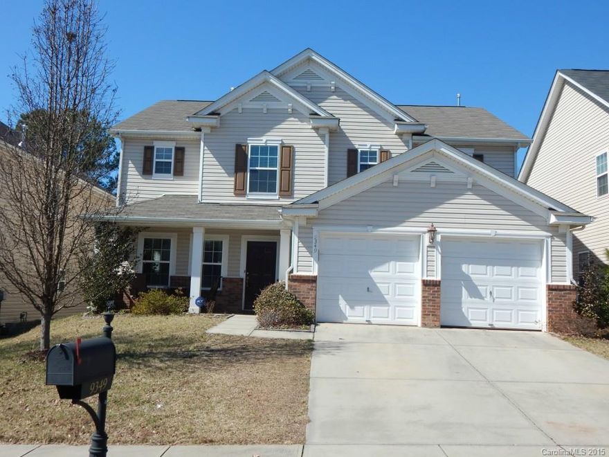 Beautiful 4BR/2.5BA home in desirable Berewick community. Home features hardwoods and tile downstairs, upgraded lighting and open floor plan. Home backs up to private lakefront drive. Open kitchen with granite, gas range, double oven and stainless appliances. Community features include large clubhouse with fitness center, pools, playground, volleyball courts and walking trails. Great location near new outlets!