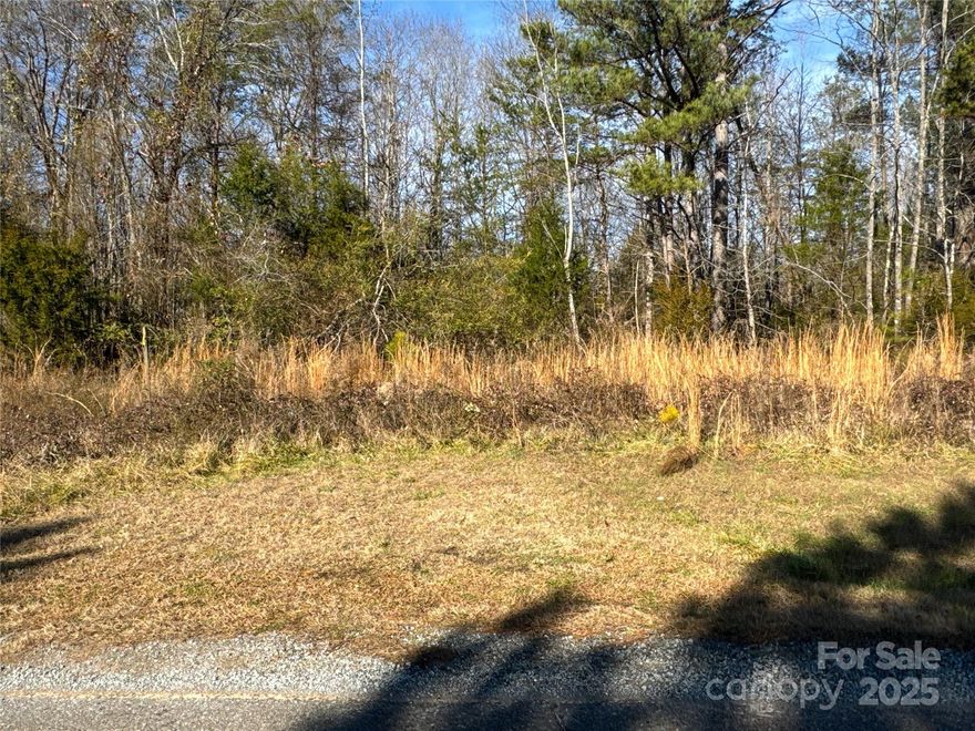 Welcome to 50± acres of unrestricted land in South Shelby, just a short distance from the South Carolina state line. This beautiful property offers gently rolling to mostly flat terrain, a mix of young and mature hardwoods, internal walking trails, and plenty of wildlife signs throughout. A small creek borders the property line, and the Broad River is just 350± feet away, adding to the peaceful, outdoor feel. With approximately 600± feet of road frontage on Ellis Ferry Road, this land is easy to access and full of possibilities—perfect for enjoying nature, recreation, or creating your own private retreat