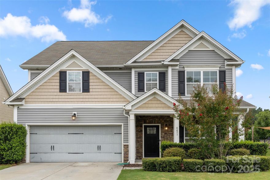 Welcome to Walnut Creek where a serene escape from the city awaits you (WITH SELLER FINANCING AVAILABLE)! Come home to a large open concept floor plan where the great room is anchored by a corner fireplace, and highlighted new LVP flooring and fresh paint. The open kitchen boasts dark finished cabinets, SS appliances and beautiful granite counters. A formal dining room and adjacent powder room complete the living space. You’ll also find a bedroom with new carpet and full bath on the first floor for all overnight guests. Upstairs has new carpet throughout each generously-sized bedroom at each corner of the home with 3 full baths. The primary suite sits alone with 2 walk-in closets, hosting a large, spa-worthy en-suite with a walk-in shower, soaking tub, dual vanity and water closet. 2 rear bedrooms share a bath in between and the fourth bedroom, with access to a hall bathroom. The 2nd floor is centered w/ laundry room. Peace and tranquility await you w/ a private fenced-in backyard. Did we mention seller financing available!?