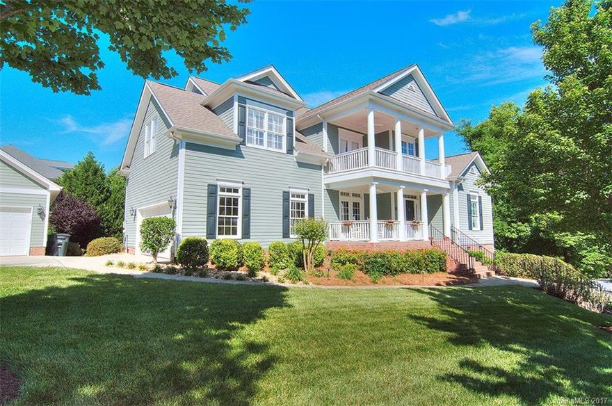 Welcome home to this southern style beauty! Located in sought after Lake Shore neighborhood, this one offers it all. Gourmet kitchen, SS, gas range, double ovens, wine cooler. Luxurious Master Suite w Whirlpool tub, separate shower, & customized closet. Hard to find level, fully-irrigated corner lot w both attached and detached garage w epoxy floors, custom workbench and room for a boat, RV, ATV, motorcycles.  Screened-In Porch leads to deck w hot tub. Tega Cay Peninsula, Vacation Lifestyle!