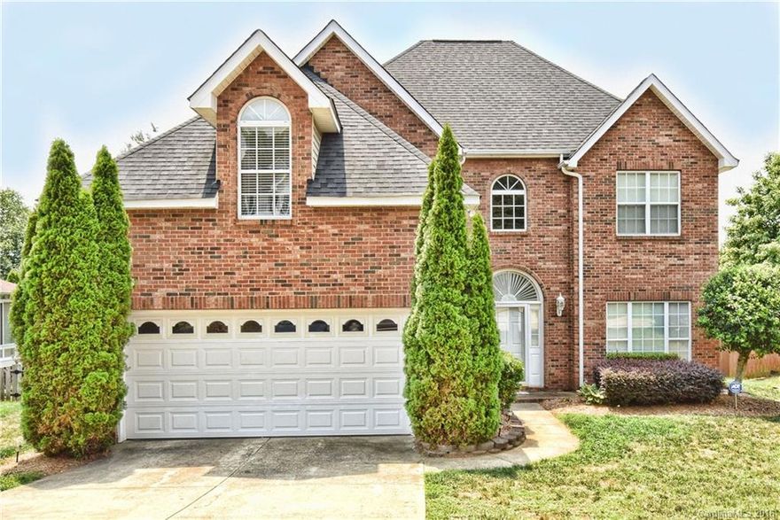 Stunning 4 bedroom, 2.5 bath, house in desirable established neighborhood, is move in ready and priced to sell. Very large master bed & bath. Large secondary bedrooms. Formal dining & flex space, as well as a family room with fireplace that is open to kitchen. Two Brand New furnaces & a/c units installed 4/15. New hot water heater 2/12/ Roof was replaced 2009. Just move in and enjoy. All located in a neighborhood that is close to shopping, schools, restaurants, Charlotte, Lakes, & more