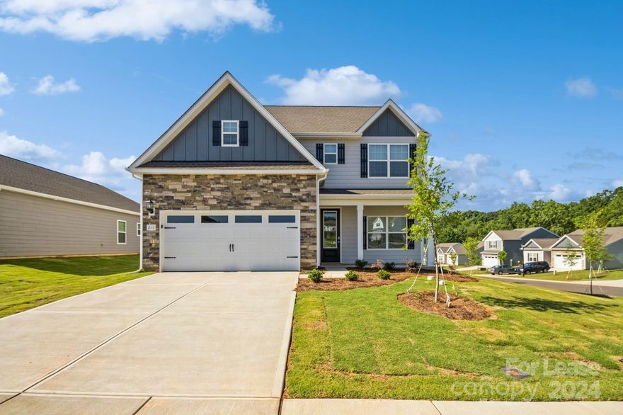 $1000 off applied to move-in! 

Rent to own and new construction!

Welcome to your dream home in Troutman, North Carolina, nestled within the Colonial Crossing community with lush green spaces, grilling stations, a covered pavilion, and winding walking trails right at your doorstep. This home is also professionally managed and maintained, offering you integrated Smart Home technology and utilities management. With Lake Norman just a stone's throw away, your new home offers the perfect balance between suburban tranquility and easy access to outdoor recreation.