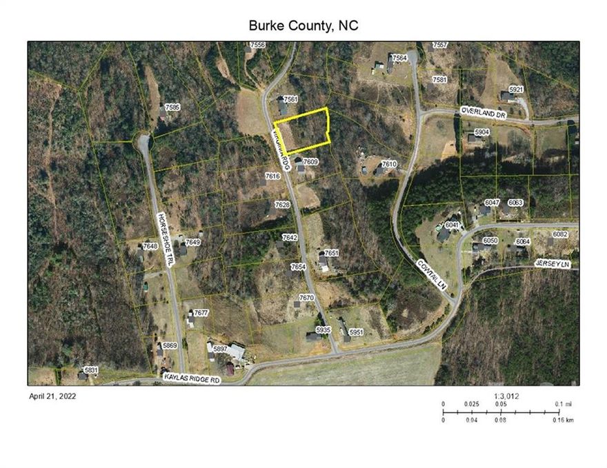 Kaylas Ridge Subdivision! This lot sits slightly lower but offers a level building pad and a lot of potential. With multiple lots for sale near it you could buy a couple and have several acres to enjoy. This subdivision offers few to no restrictions. Manufactured homes are allowed as well as modular or stick built. Close to Charlotte, Hickory or Morganton. Also very close to South Mountain State Park. Great location! Owner Financing may be available.