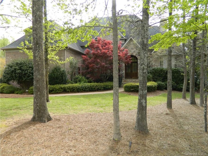 French Country Basement home on 1.16 Acre Corner Lot. Cobblestone drive w/4-Car Garage. Master on main level. Keeping Room open to Kitchen & Breakfast. Granite tops SubZero-Wolf. Coffered ceiling in Living Rm. Fireplaces in Study, Den, Keeping Rm, Master Sitting Rm & Lower Level Living. Heated floors in Master Bath. Gold leafed ceilings & Dual Chandeliers in Dining room. In ground pool. Covered lower patio with outdoor fireplace. Guardian Generator, Dual Noritz tankless water heaters.