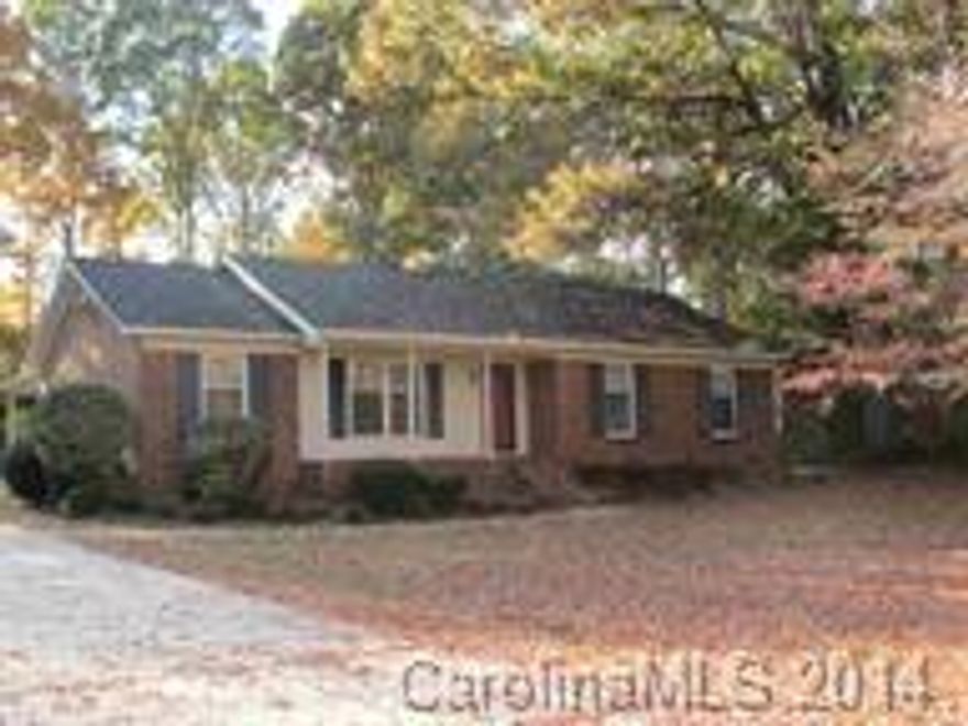 Outside storage building.