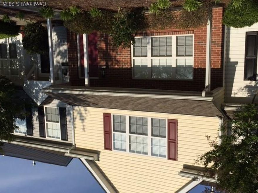 This beautiful townhome has brand new carpeting.  The landlords will provide washer/dryer if needed.  The bedrooms each have their own private bath and walk in closets.  It is located convenient to Ballantyne but has Ft. Mill schools!  A lovely patio out back with lots of privacy.  The great room has a gas fireplace.