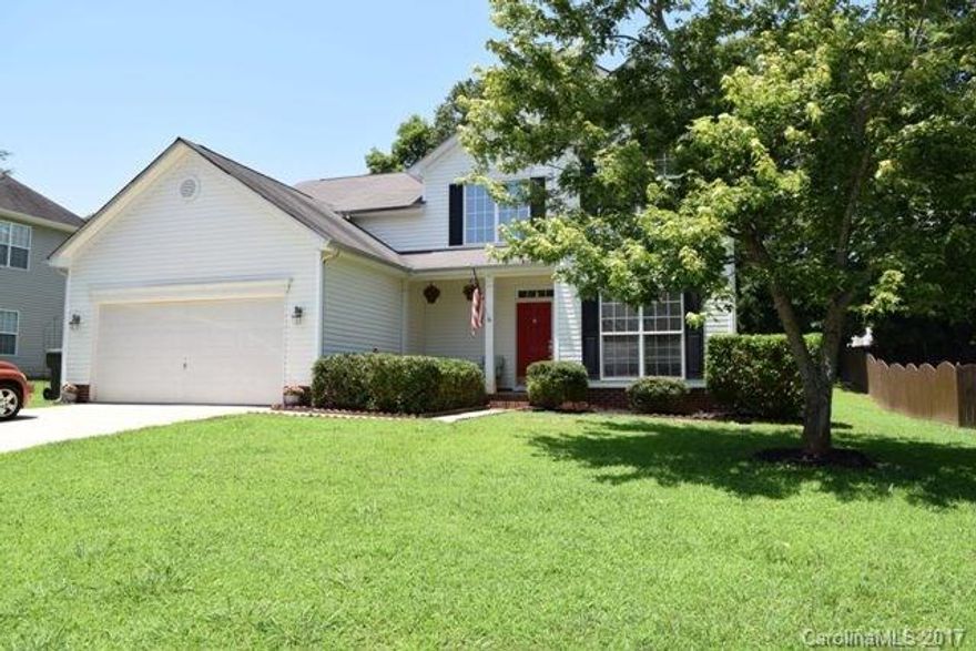 Fall in love from the curb! Covered front porch overlooks a level front yard.  Lovely home offers formal dining, open family room, & master on the 1st floor. Great kitchen has gas range, tons of counterspace, some glass front cabinets, and stnls appls.  Three spare bedrooms & bonus on the 2nd level that can be used as 5th bedroom with full bath. Total of 5BR/3.5BA perfect for the family who needs 5 BEDROOMS!