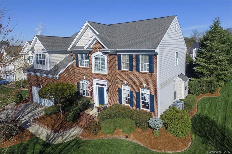 Beautiful 5 bdr, 2.5 bath, 3000+SF home in sought after Waterstone. An open flow concept leads to a relaxing, hard-to-find private backyard oasis, complete with an extensive screened-in porch, beautiful plantation shutters, paver patio, lounge area and in-ground irrigation. Upstairs you'll find a large owner's suite plus a massive bonus room that can be deemed a 6th bedroom. Over 0.32 acres of level lot privacy, yet it's located close to all amenities including award-winning Fort Mill schools.