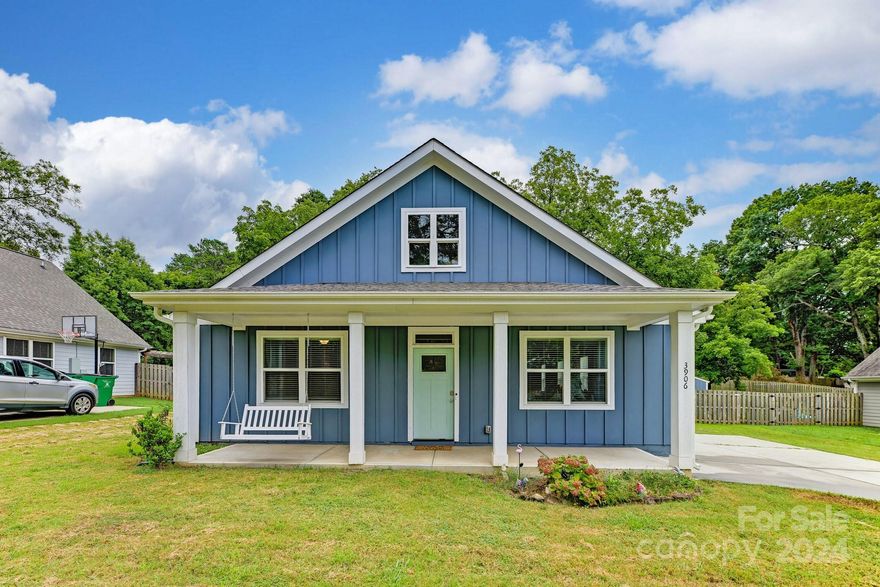 **SELLERS ARE NOW OFFERING $5k IN CONCESSIONS to go towards a rate buy down OR reducing closing costs with an acceptable offer - this will make a huge difference in monthly payment** Check out this charming Craftsman-style home, built in 2019, featuring an open concept floor plan with vaulted ceilings. The kitchen is equipped with custom cabinetry, granite countertops, and stainless steel appliances. The expansive fenced backyard is ideal for pet owners or entertaining guests. This prime location is near popular destinations such as Camp North End, The NC Music Factory, NoDa, Plaza Midwood, and Optimist Hall with easy access to highways. Additionally, it is less than a mile from the light rail station, providing convenient access to Uptown, South End, and the University area for commuters. Don't miss out on this amazing opportunity!