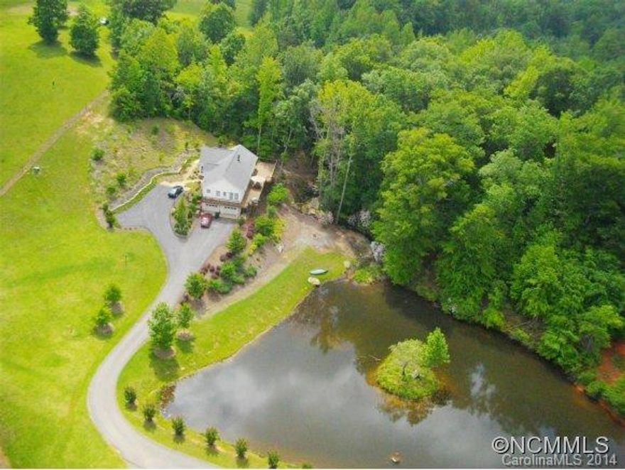 Private Gentlemen's Farm. Waterfalls, ponds, streams, fenced and cross-fenced. Rolling fields afford great mountain views from the knolls. Four bedroom three bath modular home on full basement. Also includes caretaker doublewide mobile home.