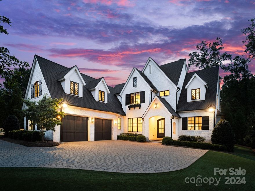 Stunning 2018 Arcadia custom home tucked away on beautiful street with gated entrance.  This light filled home is perfect for the most discriminating buyer wanting privacy, superior South Park location and top of the line finishes. Charming front entry welcome your guests into this great flowing open floor plan home.  Plenty of work spaces including living room/study with pocket doors for privacy, planning station off the kitchen and well planned drop zone close to the laundry room.  Enjoy indoor/outdoor living just slide your great room doors opening to your screened in porch.  Primary suite on the main floor with spa like bath.  Upper level offers 3 guest suites, media/play room and large oversized bonus room. Home is run through Control 4 and has a fully turfed yard.  Perfect collaboration of luxury and easy living walkable to schools, shops and restaurants.