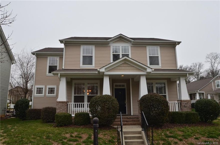 Magnificent 4 bedroom home in Macaulay Community in Huntersville! Fabulous two story great room, Stainless Steel appliances, granite, hardwood floors,separate formal dining, trey ceilings in Master Suite with spacious walk in closet. Large lot, rear loading garage and large laundry room!  Available to lease today.