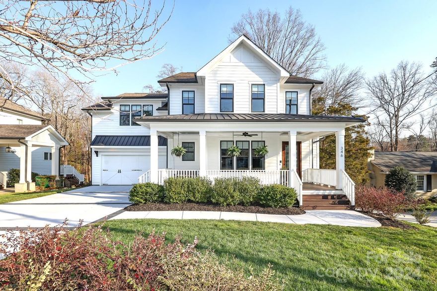 Gorgeous Cotswold home in immaculate condition with all the bells and whistles. The inviting front porch welcomes you to enter this light filled and modern floor plan with generously sized flowing rooms perfect for entertaining. The main level features high ceilings, beautiful molding, and wood flooring throughout. The great room opens to a chefs kitchen and breakfast area overlooking the serene backyard oasis. Directly off the kitchen is a beverage station & wet bar, a super convenient office or homework/art flex space, formal dining room currently set up with a billiard table, and a guest suite. The 2nd level features the gracious primary suite with beautiful bathroom and private screened porch. Additionally, there are three bedroom suites that include walk in closets and a large laundry room. The lower level offers a wonderful gathering space with a large bonus room, kitchenette, ensuite bedroom, & amazing storage room that opens to a dreamy paver patio w/ outdoor kitchen & fire pit