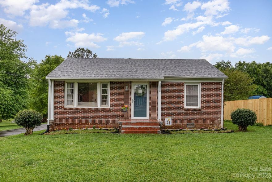BACK ON THE MARKET!-DUE TO AN ISSUE OF THE STRENGTH OF THE BEAM INSTALLED BETWEEN THE LIVING ROOM AND KITCHEN WHERE THE WALL WAS REMOVED.  See updated RPOAD for more information. 
Cozy, cute, move-in ready, 3 bedroom ranch with many recent updates. Kitchen cabinets, countertops updated in 2018, most windows replaced in 2020, new ceiling fans, 90% of the wiring updated in 2019, interior walls painted in 2020, A/C unit replaced in 2018, roof replaced in 2006. Basement storage area with additional trim for walls and kitchen cabinets, wooden shelving, long driveway fits 4+ cars. Large, flat backyard-perfect to add an in-ground pool. Lot is over an acre. Across the street from Claremont ES, Claremont Park, and Claremont Library. 15 minutes to Hickory with plenty of shops and restaurants, 20 minutes to Statesville, Denver, 20 minutes to Lake Norman State Park, Catawba Valley CC and Lenoir-Rhyne College 20 minutes away.