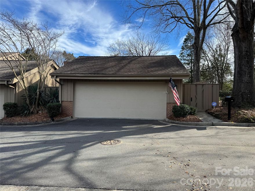 Very desirable golf course view Townhouse of Carmel Country Club. Two Large Bedrooms with ensuite Full Baths. Located at the end of the street for Privacy. Family Room has a Builtin Cabinetry, Vaulted ceiling and Brick Fireplace. Bright Kitchen with lots of cabinet space, Granite Countertops, Ceiling Fan and Ceramic Backsplash, Mexican Tile floors in Kitchen and Foyer. Large Double Car Garage with New Garage door and Opener. Garage is located in a dead end ally way. Both Bathrooms have been Updated. Original Owner. These Townhomes are in Great Demand and this one will not last Long!!!