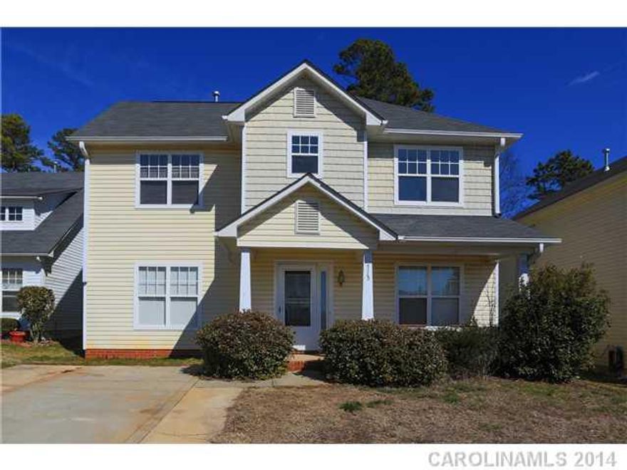 Must see home with desirable Matthews Address. very close to downtown Matthews and centraly located between the Elementary, Middle and High School.  Master Bedroom on the Main Level, with an open Breakfast and Kitchen area.  Two bedrooms upstairs with a loft.  Come Enjoy the Covered Front Porch!