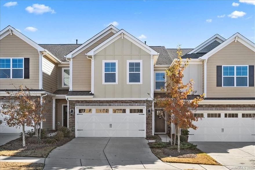 This bright and spacious 2-story townhome in the popular Walnut Creek community encompasses the feeling of HOME! With its airy open floorplan viewed from the radiant white modern kitchen with a large island, stainless steel appliances, granite countertops, gas stove and tile backsplash, what's not to love!?! Other features included in this remarkable home is a mud room after entering the garage, crown molding, downstairs guest bedroom with full bath, fenced in backyard, a large loft area upstairs as well as the laundry room, plenty of storage throughout, 2 additional bedrooms, a full bath and the master suite that includes a spa like bathroom with a walk-in shower, large soaking tub, his/her sinks and a spacious walk in closet. The community amenities include a pool, walking trails, recreational area, gym, clubhouse, playgrounds, tennis courts and so much more!