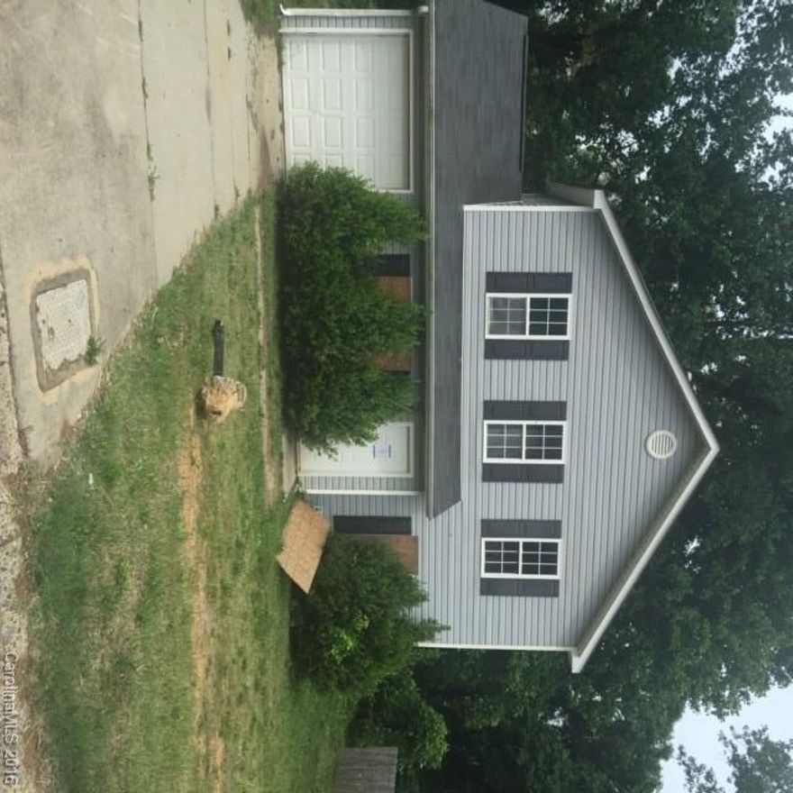 Investors -- this is it for you!  Great little home with master bedroom on the first floor and three other bedrooms on the second floor.  Home needs a lot of work - 5 windows need to be replaced, sheet rock repair is needed, new flooring, and kitchen appliances.  Selling as is, where is.  Seller to make no repairs. House was vandalized.