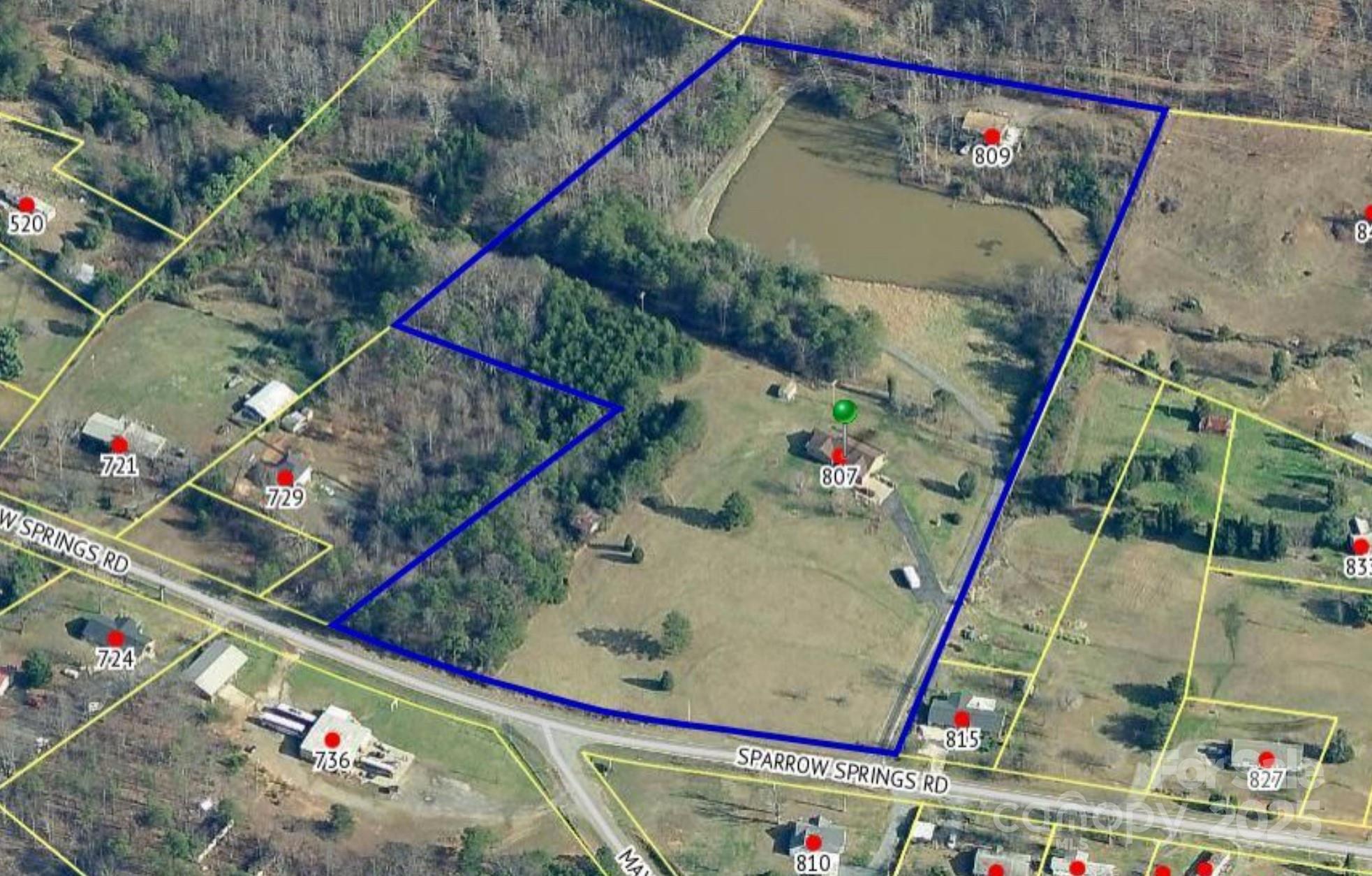 807 and 809 Sparrow Springs Road