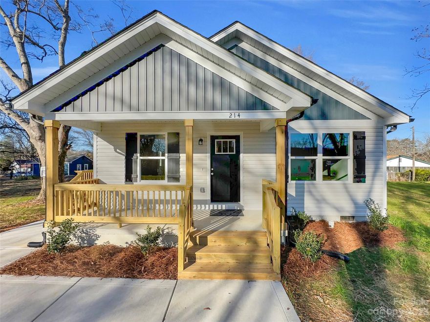 Charming brand new construction in the heart of Lancaster! This adorable ranch home offers a great open concept floorplan with the living space that flows right into the Kitchen.  Such a great layout for gatherings and entertaining. The Kitchen offers White Cabinets, Granite Counters, and Stainless Steel finish appliances.
The Primary Bedroom is at the back of the house with the attached Primary Bathroom with walk-in shower, and large walk-in closet. Then there are 2 additional bedrooms and another full bathroom to the side of the home, along with the Laundry room. Don't miss the large deck off the kitchen area on the side of the house.