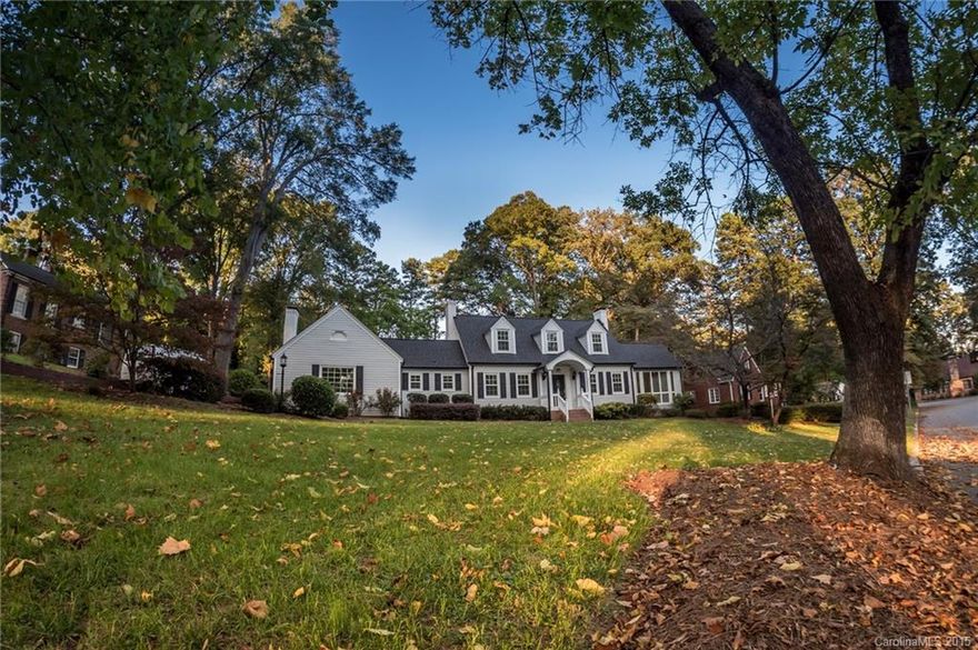 Nicely updated Forest Hills Home,  York Chester Historic District.  This homes offers 2,725 Sq ft in  main house / 1250 Sq ft secondary living quarter with a full kitchen  sitting /with one bedroom in the guest house.  New roof in 2012. gutterguards, windows installed in 2012. New HVAC2006.  New Jenn Air range 2013.  New appliances, granite countertops,  water heater 2013.   One of kind .  new bathroom in Master suite.  All freshly designed.  Garage apartment currently rented at $675 mo.