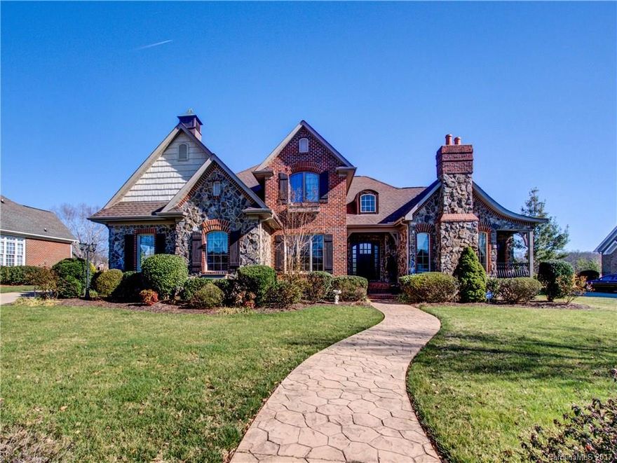 Exquisite Custom-Built 4BR/2.2BA Golf Course Home w/Old World Charm! Dramatic 2 Story Foyer & Great Room w/FP Set the Tone For This Special Home! Fabulous Master on Main Offers Sitting Area w/FP, Sumptuous BA w/Claw Foot Tub, Sep Shower + Access to Private Deck! Delightful Eat-in Kitchen w/Center Island, Gas Cook Top w/Antique Brick Back Splash is Open to Great Room & Keeping Room w/Additional FP! 2nd Floor Balcony + Huge Covered Porch Down Boast Incredible In-Ground Pool & Golf Course Views!